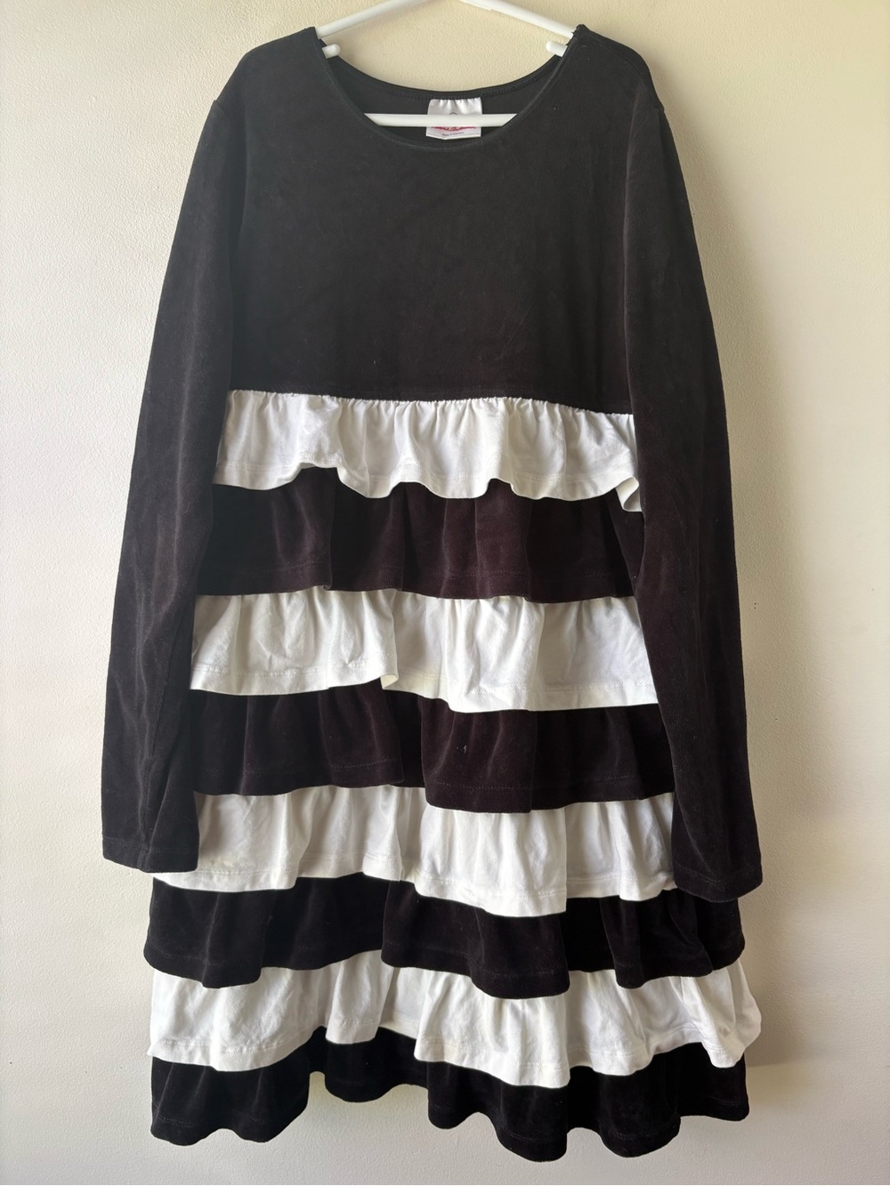 Hanna Andersson Twirl Girl Velvet Jersey Stretch Dress